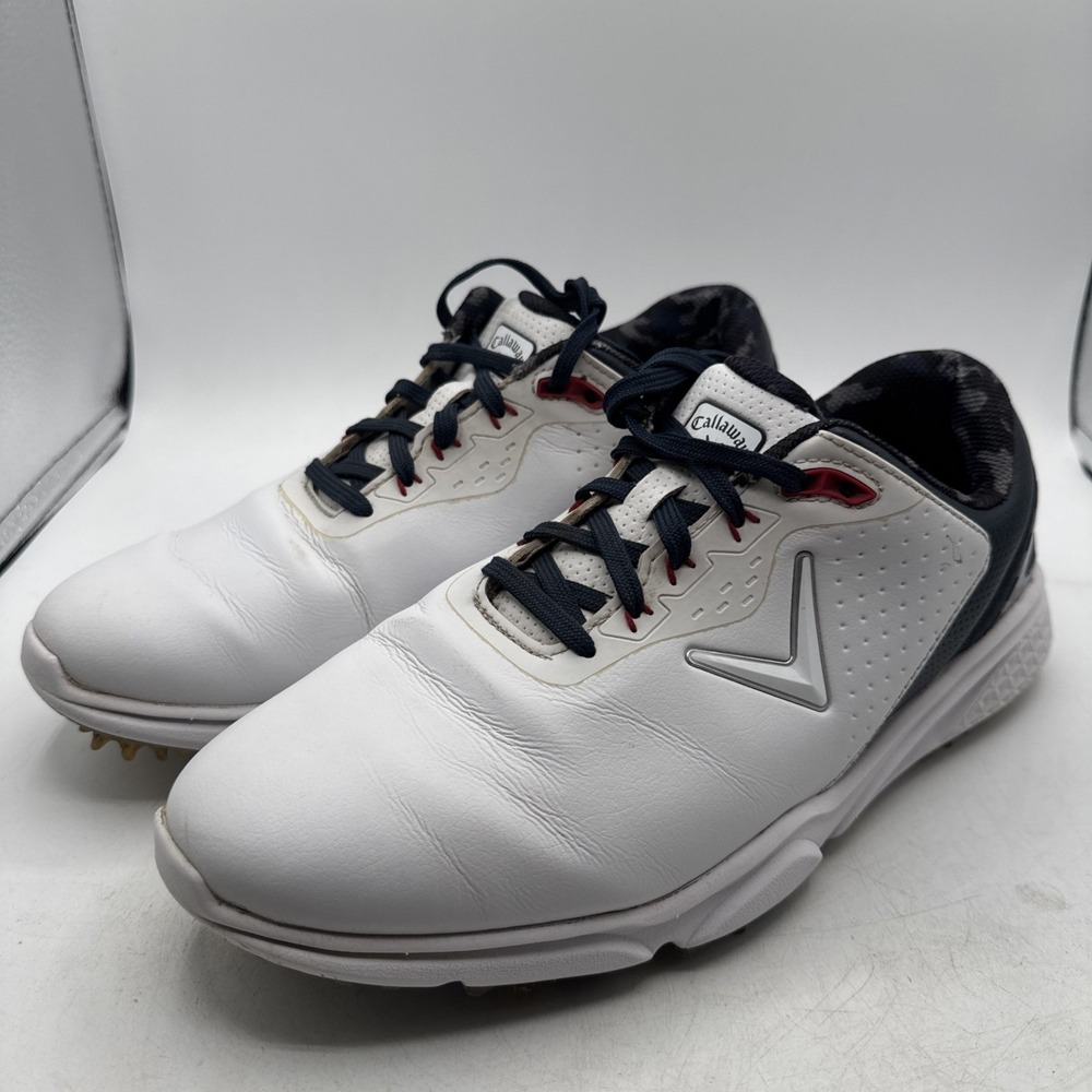 Callaway Coronado V2 Golf Shoes Men's US Size 9.5 Red White & Blue USA Sneakers